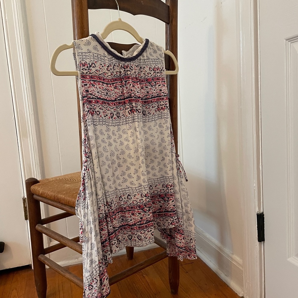 Colorful flowy cut out tank - Anthropologie - small - maternity